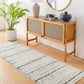 LINCOLNCENTER Tapis Scandinave - Tapis Moderne, Salon, Chambre - Tapis Contemporain, Poils Courts, Doux, Entretien Facile - Ivoire, Gris