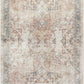 ELKTON Tapis Lavable en Machine - Tapis Persan, Couloir, Salon - Tapis Vintage Oriental, Poils Courts, Doux, Durable - Brun, Ivoire