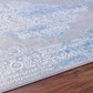 CHARMANE Tapis Vintage - Tapis Persan, Salon, Chambre - Tapis Traditionnel Oriental, Poils Courts, Doux, Durable - Ivoire, Bleu, Gris