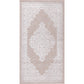 CHARMANE Tapis Vintage - Tapis Persan, Salon, Chambre - Tapis Traditionnel Oriental, Poils Courts, Doux, Entretien Facile - Beige, Blanc