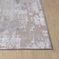 KONNIE Tapis Abstrait - Tapis Moderne, Salon, Chambre, Salle à Manger - Tapis Design Marbre Moucheté à Poils Courts, Doux - Beige, Blanc