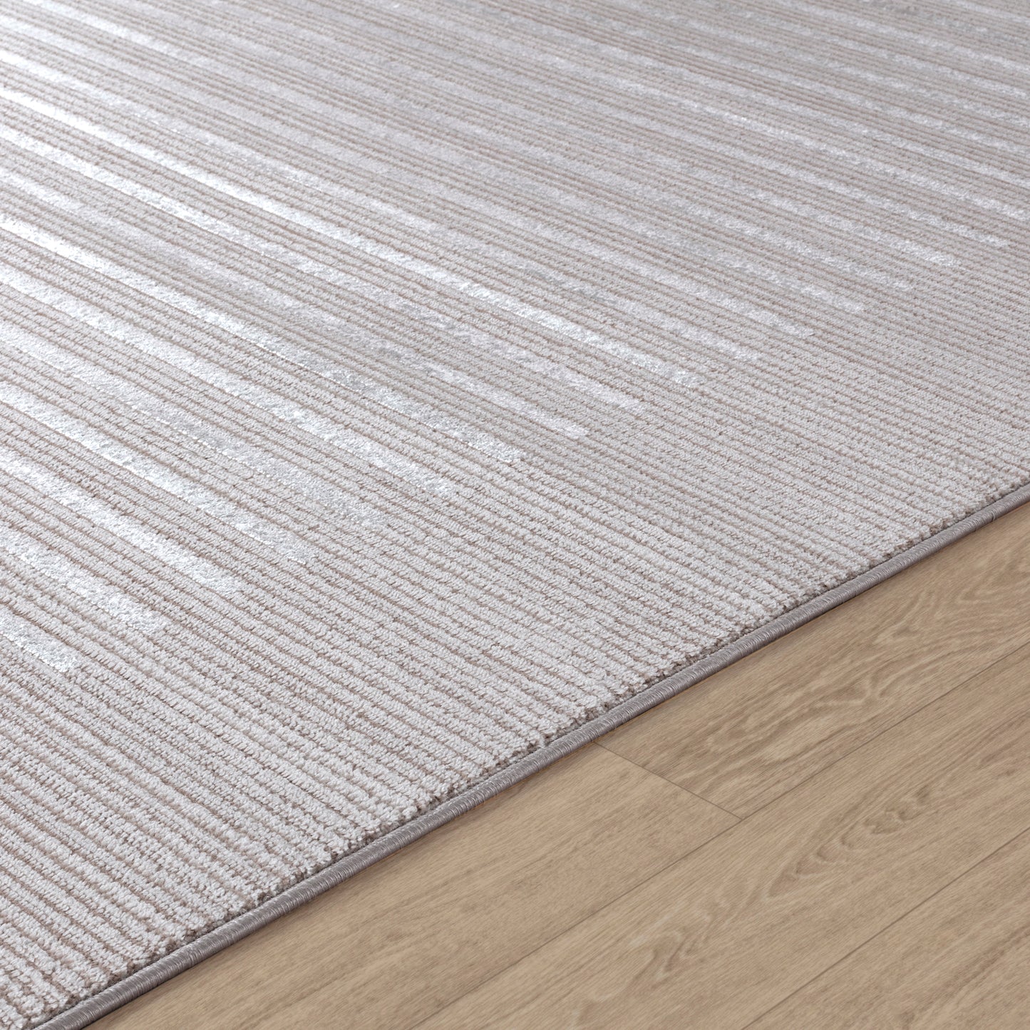 AIYANA Tapis Scandinave - Tapis Moderne, Salon, Chambre - Tapis Contemporain, Poils Courts, Doux, Entretien Facile - Beige, Blanc