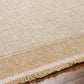 MARCHETTA Tapis Extérieur Aspect Jute - Tapis Bohème Extérieur et Intérieur, Terrasse, Balcon, Véranda, Patio, Salon, Cuisine - Beige