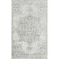 STAVEREN Tapis Vintage - Tapis Persan, Salon, Chambre - Tapis Traditionnel Oriental, Poils Courts, Doux, Entretien Facile - Gris, Ivoire