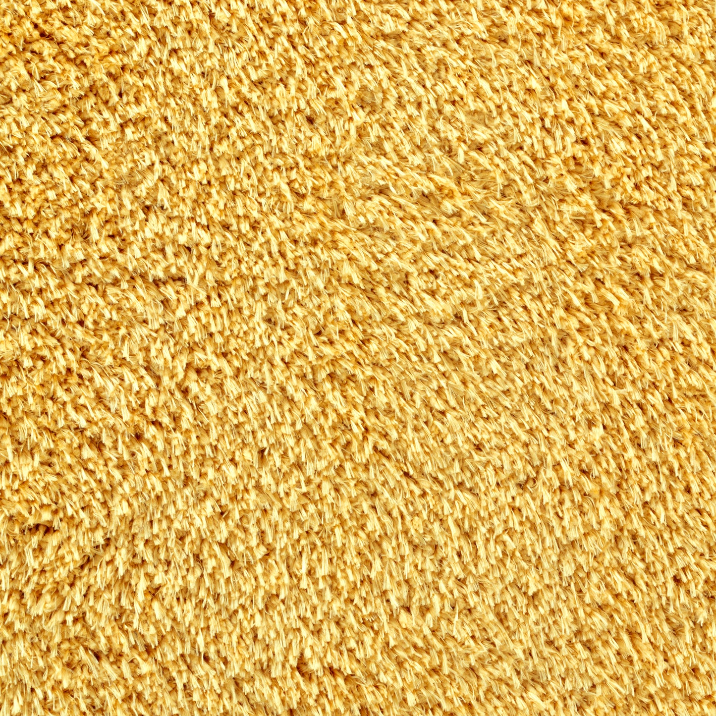 CHARON Tapis Shaggy - Tapis Moderne, Salon, Chambre - Tapis Uni à Poils Longs, Épais, Doux, Durable, Moelleux, Entretien Facile - Jaune