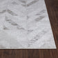 MARQUIE Tapis Scandinave - Tapis Moderne, Salon, Chambre - Tapis Contemporain, Poils Courts, Doux, Entretien Facile - Blanc, Gris