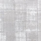 PEGAH Tapis Scandinave - Tapis Moderne, Salon, Chambre - Tapis Contemporain, Poils Courts, Doux, Entretien Facile - Blanc, Gris