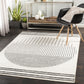 NEDERWOUD Tapis Scandinave - Tapis Moderne, Couloir, Salon, Chambre - Tapis Contemporain, Poils Courts, Doux, Durable - Blanc, Noir