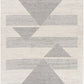 PLASMOLEN Tapis Scandinave - Tapis Moderne, Salon, Chambre - Tapis Contemporain, Poils Courts, Doux, Entretien Facile - Blanc, Gris