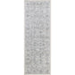 BEAUVAIS Tapis Vintage - Tapis Persan, Couloir, Salon, Chambre - Tapis Traditionnel Oriental, Poils Courts, Doux, Durable - Blanc, Gris