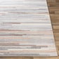 BEAUVAIS Tapis Scandinave - Tapis Moderne, Couloir, Salon, Chambre - Tapis Contemporain, Poils Courts, Doux, Durable - Blanc, Brun