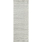 SHEPSHED Tapis Scandinave - Tapis Moderne, Couloir, Salon, Chambre - Tapis Contemporain Bohème, Poils Courts, Doux, Durable - Gris