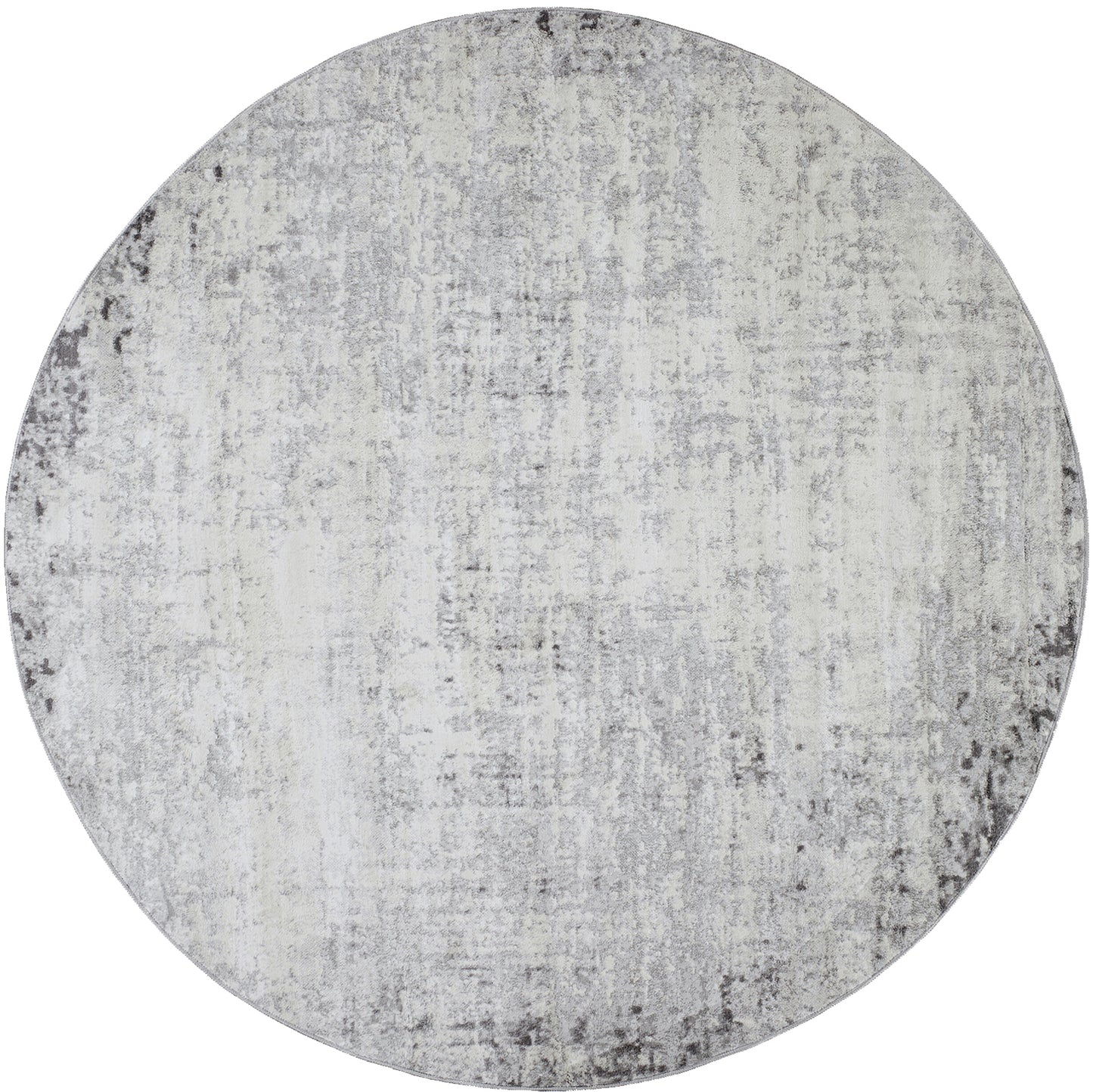 SHERBORNE Tapis Abstrait - Tapis Moderne, Couloir, Salon, Chambre - Tapis Design Marbre Moucheté à Poils Courts, Doux - Blanc, Gris