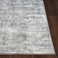 SHERBORNE Tapis Abstrait - Tapis Moderne, Couloir, Salon, Chambre - Tapis Design Marbre Moucheté à Poils Courts, Doux - Blanc, Gris