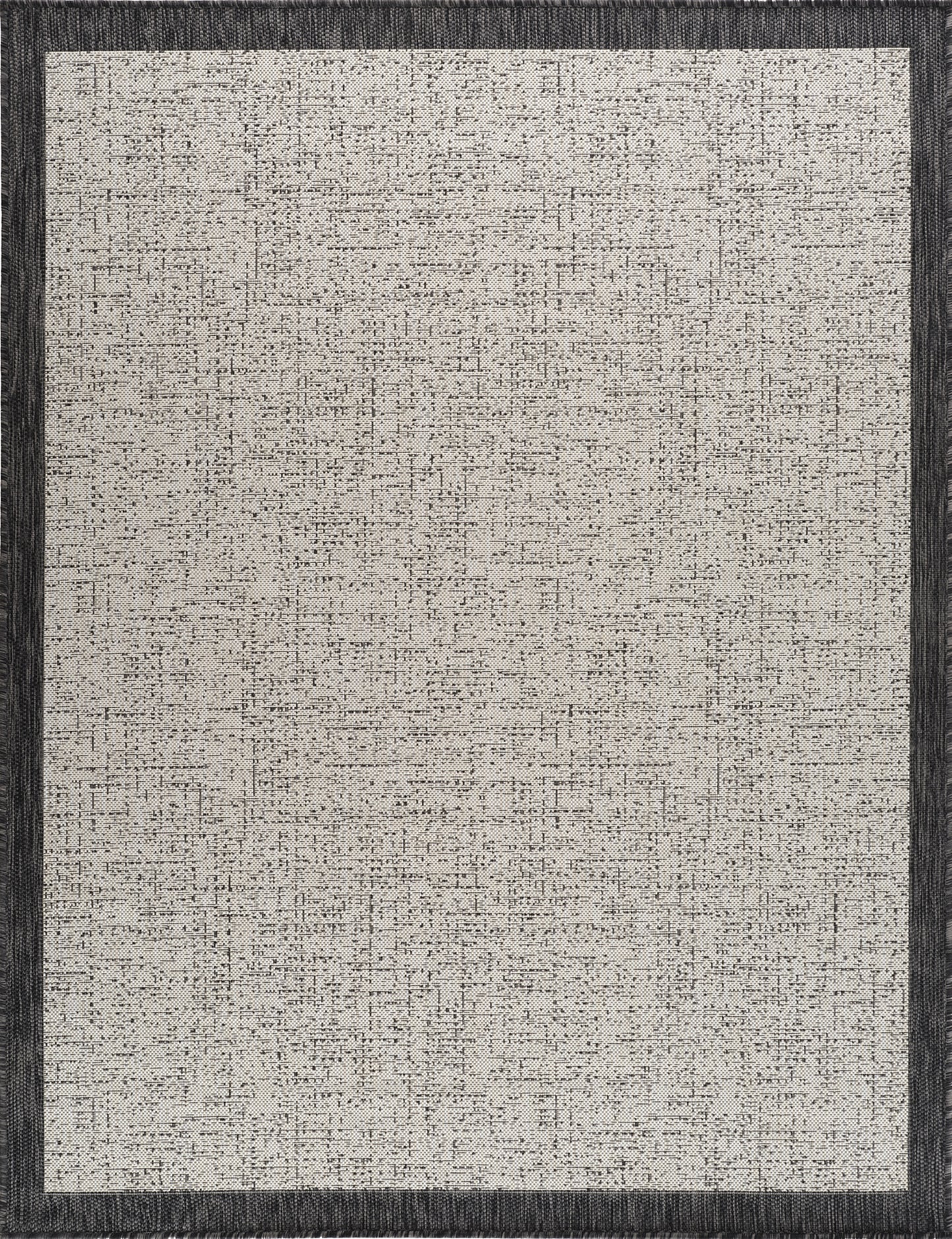 MBER Tapis Extérieur - Tapis Bohème Extérieur et Intérieur, Terrasse, Balcon, Véranda, Salon, Cuisine, Entretien Facile - Gris, Ivoire