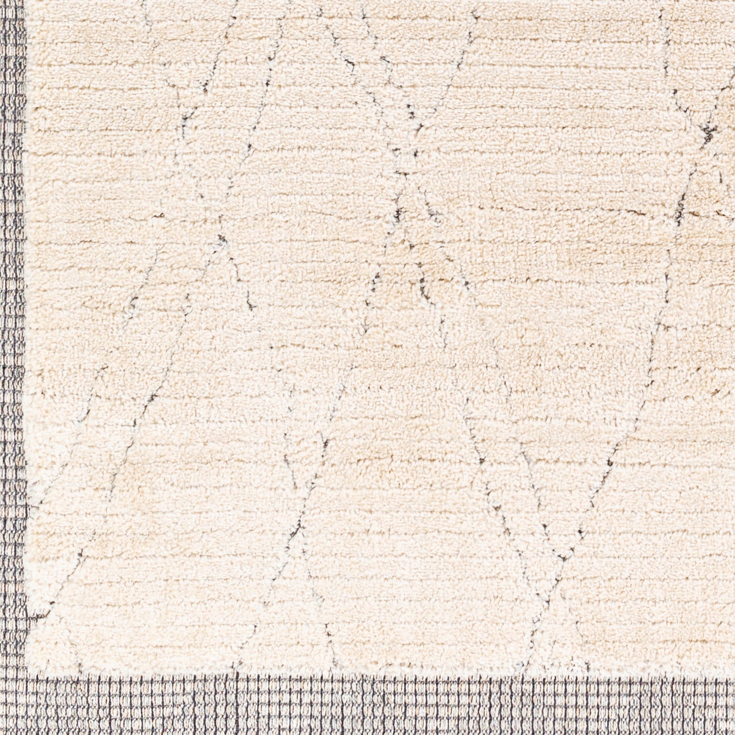 Ethnischer Berber Teppich - Beige/Grau - WAYLAND