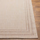 AGENCY Tapis Extérieur Aspect Jute - Tapis Bohème Extérieur et Intérieur, Terrasse, Balcon, Véranda, Salon, Cuisine - Beige, Ivoire