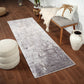 LEROBERT Tapis Abstrait - Tapis Moderne, Salon, Chambre - Tapis Design Marbre Moucheté à Poils Courts, Doux, Durable - Gris, Blanc