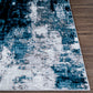 DOLE Tapis Abstrait - Tapis Moderne, Salon, Chambre, Salle à Manger - Tapis Design Marbre Moucheté à Poils Courts, Doux, Durable - Gris