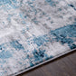 DOLE Tapis Abstrait - Tapis Moderne, Salon, Chambre, Salle à Manger - Tapis Design Marbre Moucheté à Poils Courts, Doux, Durable - Gris